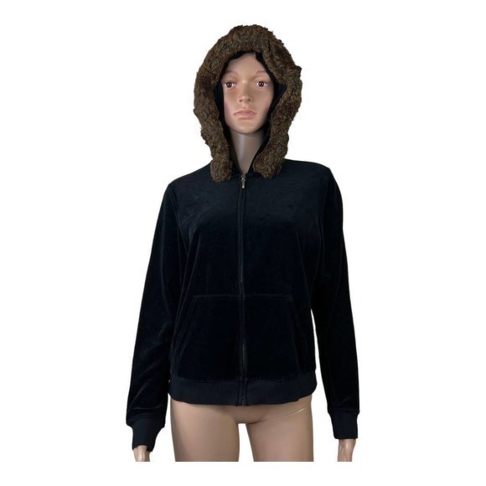 Ralph Lauren Women Hoodie Sweater Black Size M